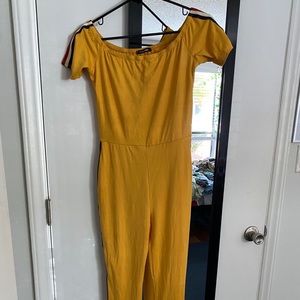 Yellow jumpsuit